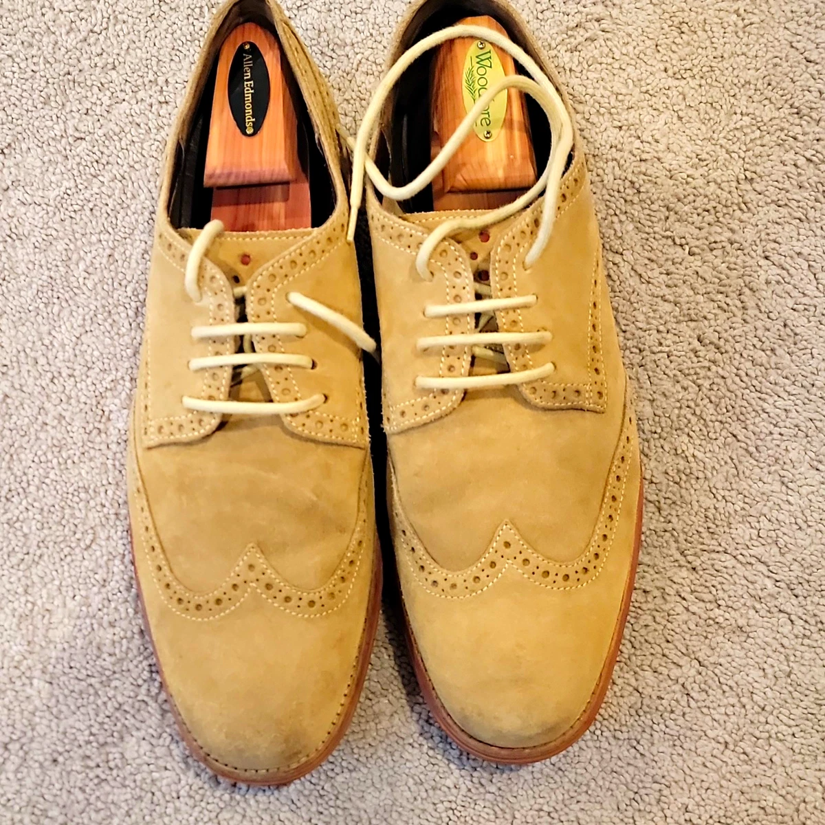 Cole Haan Beige Wingtip Dress Shoes for Men for sale | eBay display picture 3
