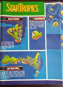 11" x 22 5" Vintage Nintendo Power Metal Storm NES Game Authentic Poster