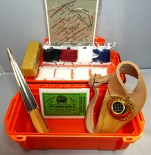 Sailmakers Repair & Rope Splice Kit Inc Needles, RH Adj Palm, Fid, Wax, & Twines