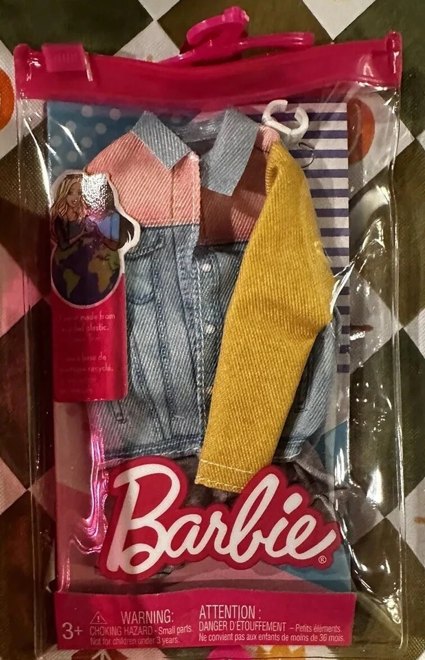 Barbie Doll , Barbie And Ken Outfits, Pet Play set, Shoes -New 9 Piece Lot! - Image 3 of 4
