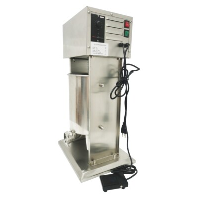 10L Electric Sausage Stuffer Machine - 260W Stainless Steel Vertical Sausage Maker With 4 Tubes - View #13