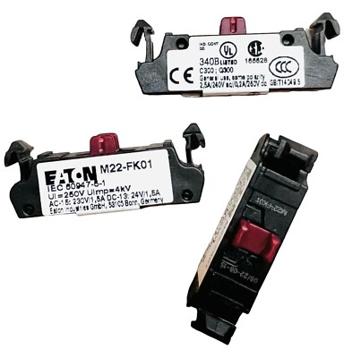 Eaton M22-FK01 - 180791 (Box Of 12) N/C Contact Elements
