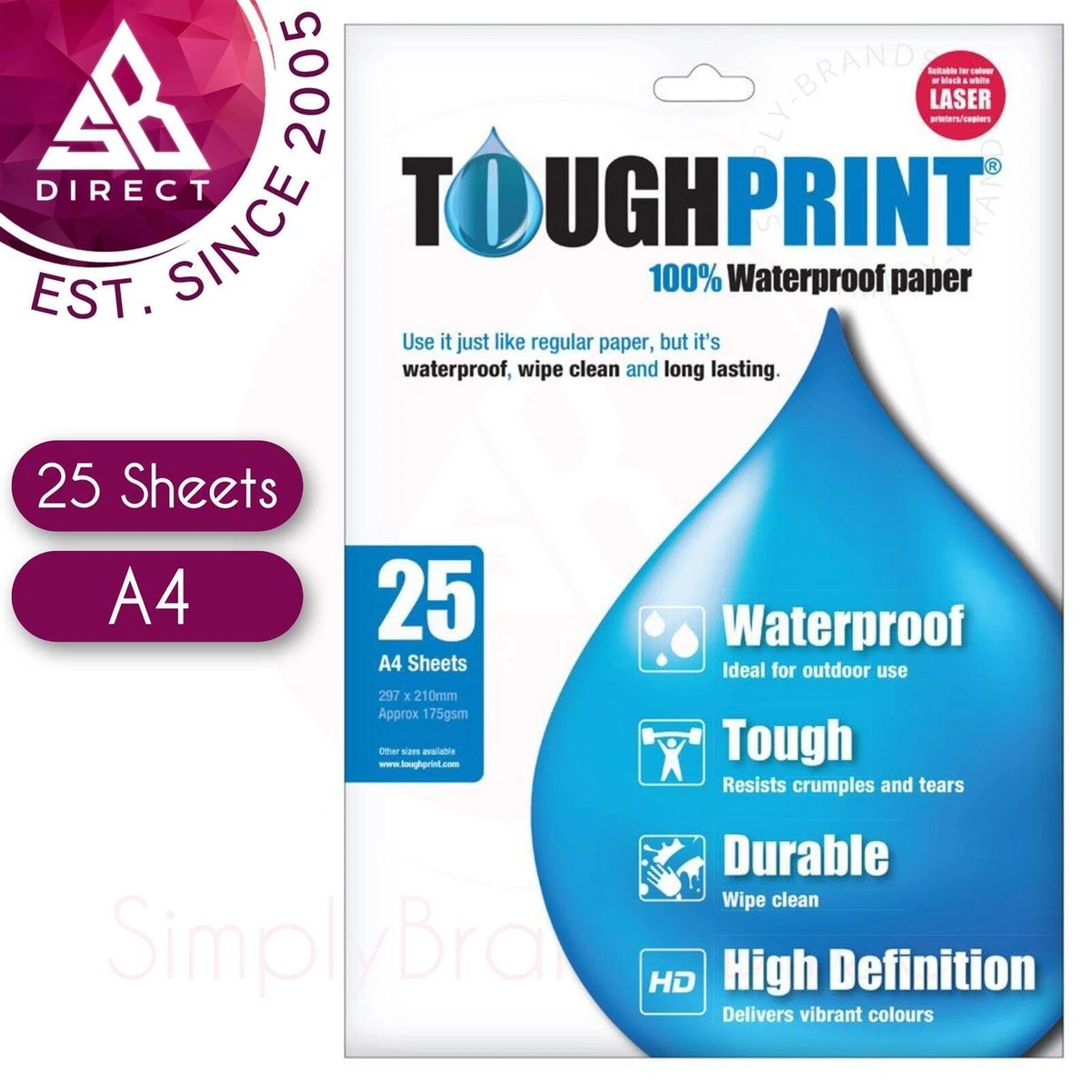 Waterproof printer paper deals