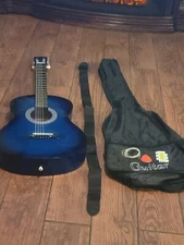 Kids blue guitar 