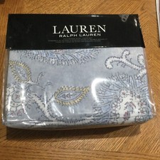 Lauren Ralph Lauren Karina Paisley Full/Queen Duvet Cover Shams Set Blue Multi