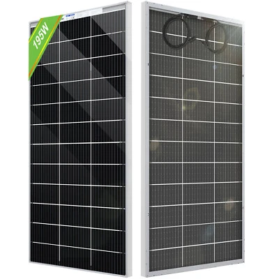 ECO-WORTHY Panel Solar 12V 10W 25W 120W 170W Panel Solar Módulos Solares Monocristalino para Barco