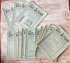 13 x The Strad Violin Cello Viola Bass Journal Magazine Stringed Instruments Bow