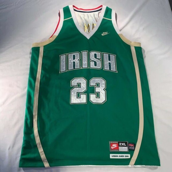 Lebron James Nike High School Jersey S for sale online eBay