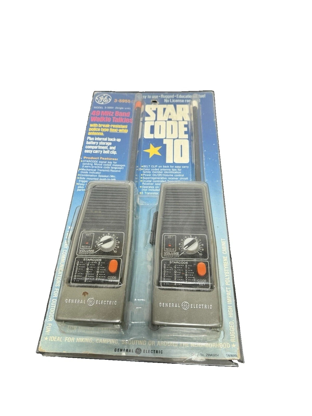 GE UHF Walkie talkies y radios de dos vías