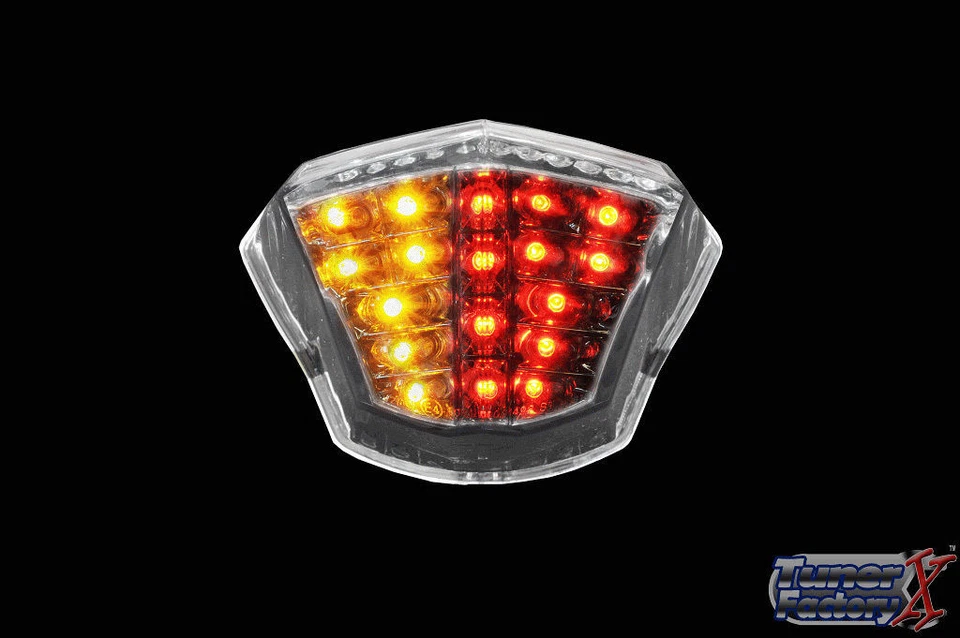 2009-2017 FIT Yamaha FZ6R FZ6-R Integrated Signal Ultra Bright Tail Light Combo - Image 4 of 4