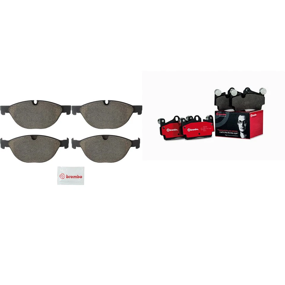 Комплект передних и задних керамических тормозных колодок Brembo для 2016 Jaguar XJR - Изображение 2 из 4