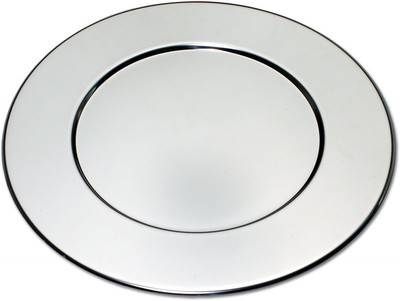 Chg 32002-48 Platzteller Rund Ø 32 Cm, Aus Edelstahl-Rostfrei, 0.7 Mm