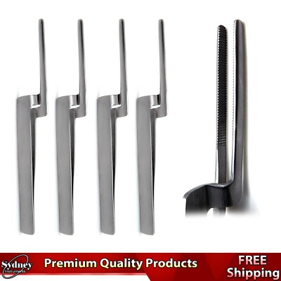 Miller Articulating Paper Holder Grasping Forceps Serrated Tip Dental Tweezers
