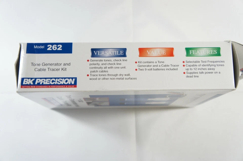 B&K PRECISION Tone Generator & Cable Tracer Kit 262, FREE 2-3 Day Ship!!! - Image 4 of 4