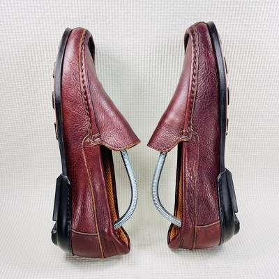 Vincenti Soft Calfskin Leather Driving Loafers Mens Size 9.5  display picture 2