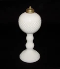 PERFECT Vintage Westmoreland "ENGLISH HOBNAIL" Milk Glass Lamp Base!!