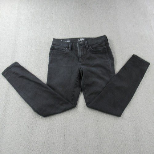 LOFT Jeans Women's Size 2P Black Super 