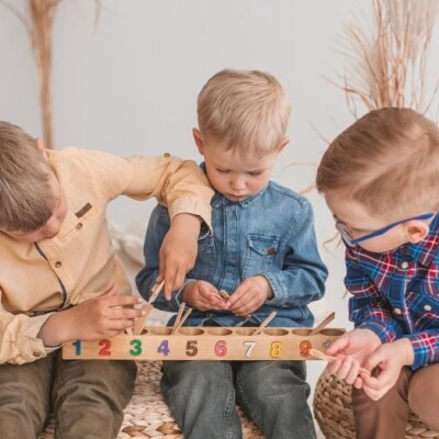 Counting to 10, ten srting toy, learning materials, wooden kids toddlers gifts
