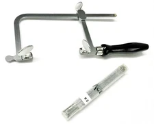 Jewelers Saw Frame and Saw Blades #2 Set 144 Blades Jewelry Making Kit Tools