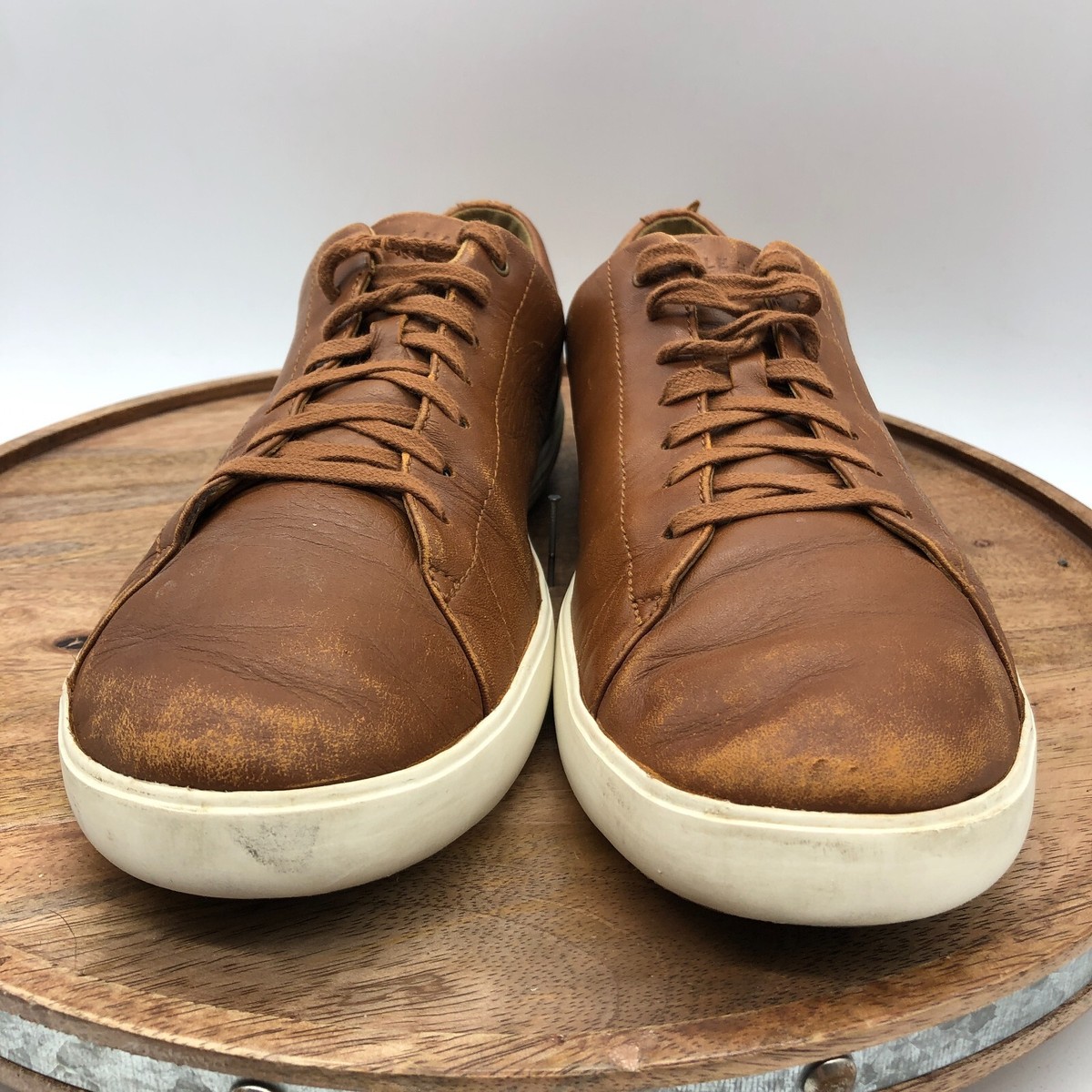 Cole Haan Crosscourt II Mens Size 11 M Brown Leather Shoes Grand.OS C26521 GCC-DAILY-COURT-  main image 4