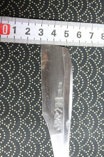 Rare VTG Henkotsu Hinoshita Kaizan Large KAMISORI Japanese Straight Razor Japan - Picture 6 of 12