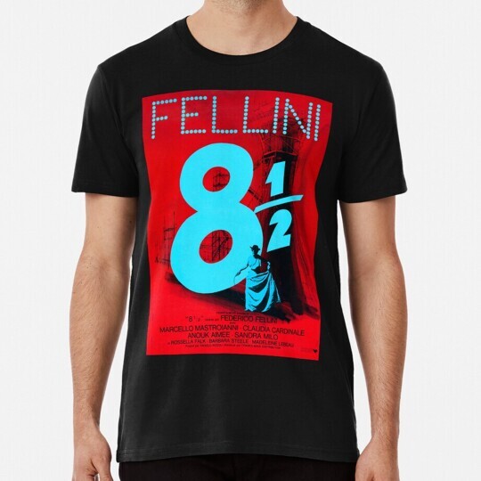 8 1?2 1963 Federico Fellini Movie Poster S to 5XL Made in the USA