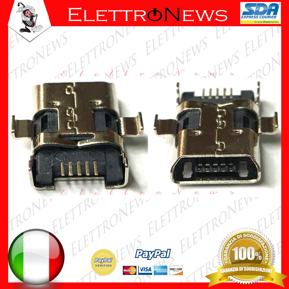Micro USB di Ricarica Connettore Porta Presa Per Asus Micro USB di Ricarica Connettore Porta Presa Per Asus