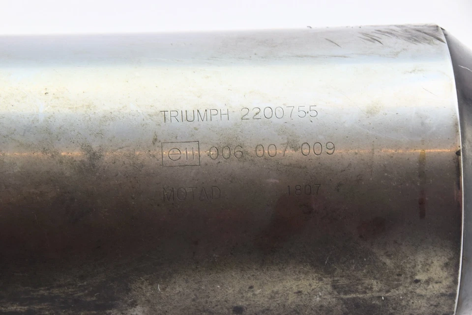 Triumph Trident 750 T300C Bj 1997 - Silenciador de escape N42F - Imagem 3 de 3