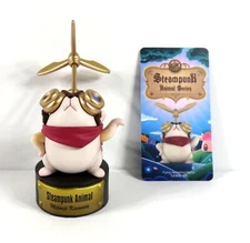 Pop Mart Steampunk Animal Series Mini Figure Flying Hedgehog Marco NEW