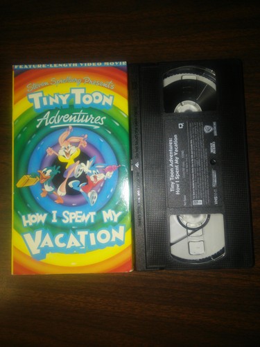 Tiny Toon Adventures - How I spent My Vacation - Warner Home - VHS Tape