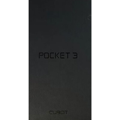 Cubot Pocket 3 4G/LTE Black 64GB + 4GB Dual-SIM Factory Unlocked