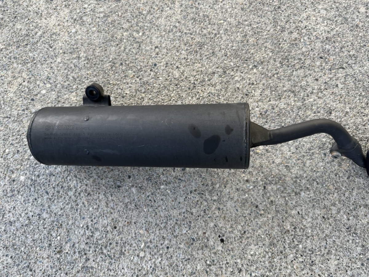 SUZUKI QUADSPORT LT-Z90 LTZ90 LTZ 90 MUFFLER WITH SPARK SUZUKI QUADSPORT LT-Z90 LTZ90 LTZ 90 MUFFLER WITH SPARK