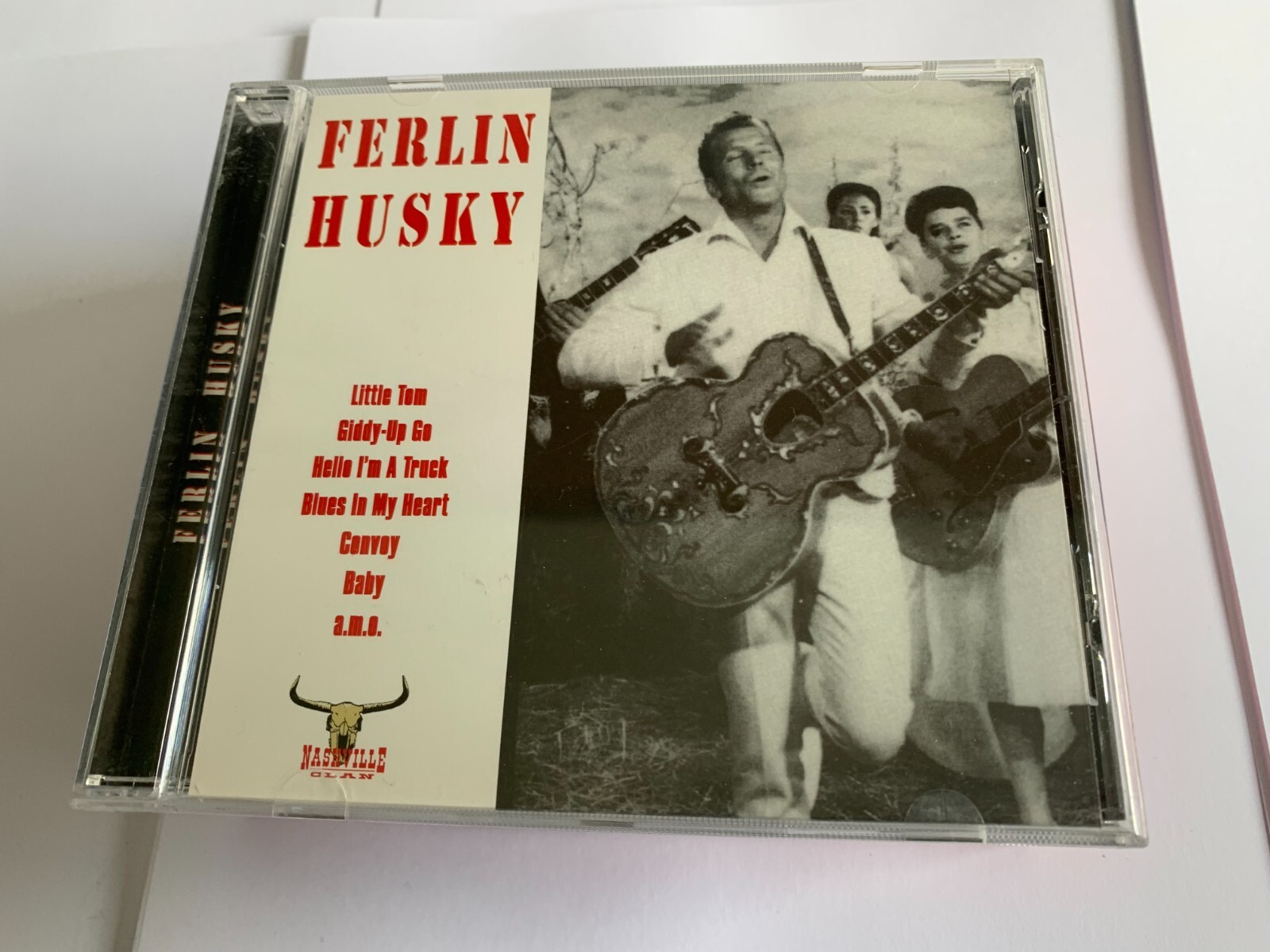 FERLIN HUSKY Don't Fall Asleep at the CD NR MINT