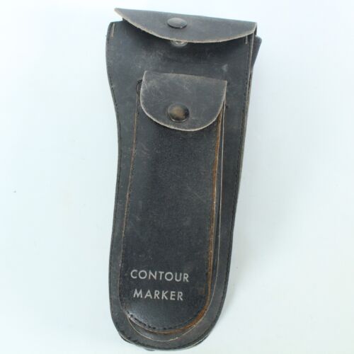 VINTAGE CURV-O-MARK ROHRKONTURMARKIERER MIT ORIGINAL ETUI & STRUKTURADAPTER - Bild 7 von 11