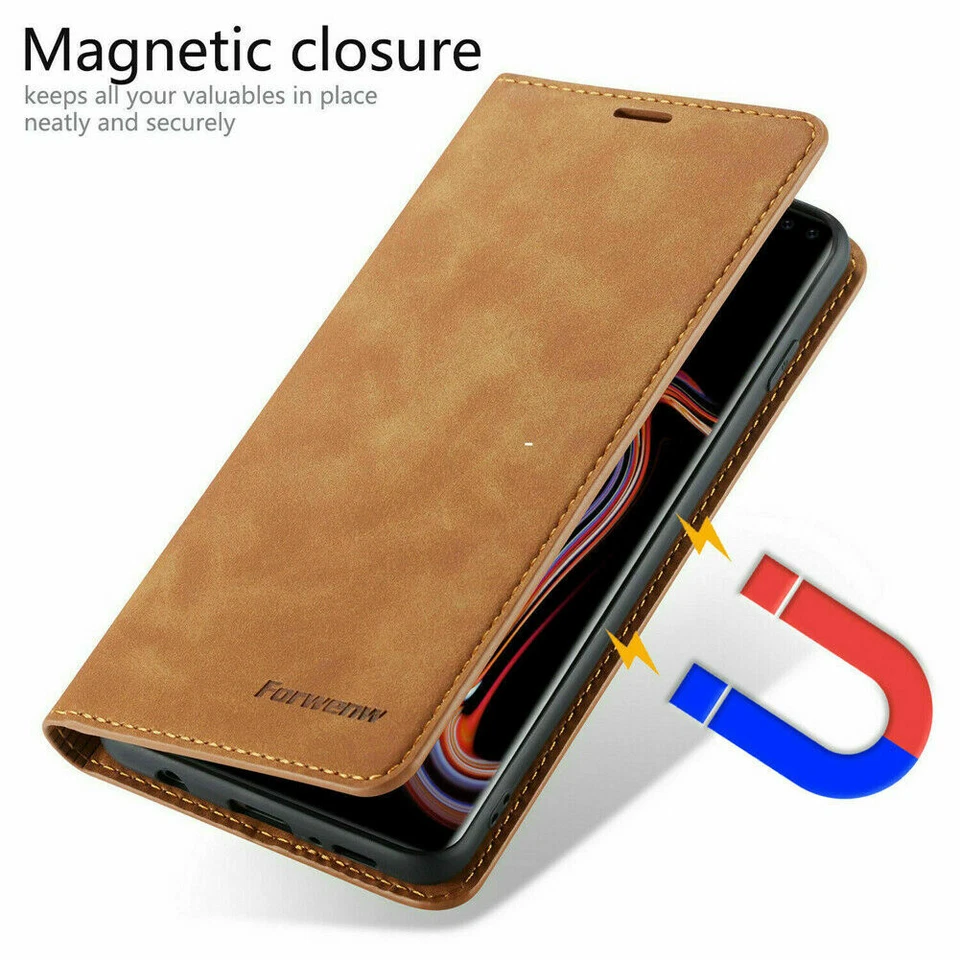 iPhone XS Max XR 7 8 6S Plus 12  5S Se 11 Pro Max Leather Wallet Flip Case Cover - image 4 of 4