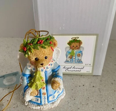 NEW Cherished Teddies 2022 Annual Angel Bear Bell Christmas Ornament 135571