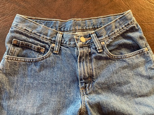 Boy's 16R (26x29) Lot of 2 Lee Premium Select Jeans Blue Straight Adj. Waist - Picture 2 of 12