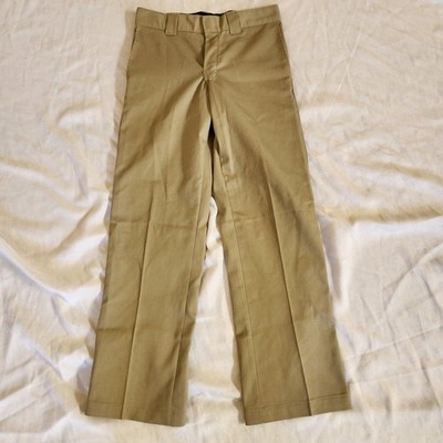 Dickies 874 Flex Original Fit Work Pants Men s 30x30 Khaki Chino Skatewear