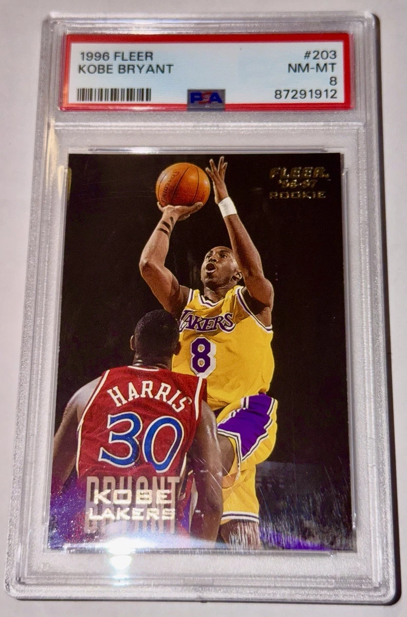 Kobe Bryant PSA 9】1996-97 Fleer No.203 RC コービー Lakers