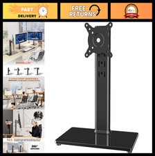 Adjustable LCD Monitor Stand Riser for 13"-32" Screens, Swivel  VESA Compatible