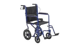 Drive Medical Lightweight Expedition Wheelchair Exp19lt Color Blue