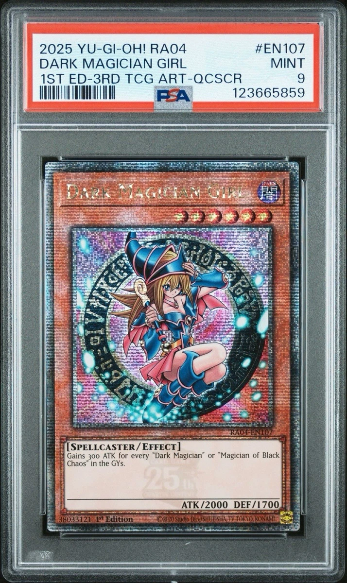 Dark Magician Girl Yu-Gi-Oh! TCG Professional Sports Authenticator