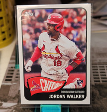 Topps 2023 Archives 1965 Jordan Walker Rookie #154 St. Louis Cardinals Card