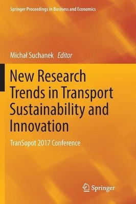 New Research Trends in Transport Sustainability and Innovation - 9783030089962