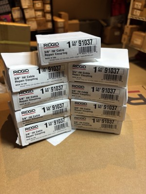 RIDGID 91037 3/8-Inch IW Cable Repair Coupling F/ K-3800, K-380,K-400 Drain Clea
