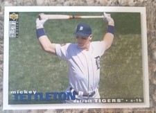 Mickey Tettleton - 1995 Collector's Choice #474 Tigers MLB - Great Condition