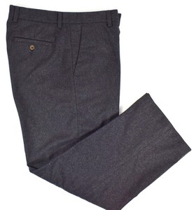 BANANA REPUBLIC Dawson Relaxed Chino Pants - Wool blend (Black) Men's 34 x 30