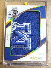 2019 Darrell Henderson Immaculate Rookie Caps Logo Patch RC /6 MINT 🔥🔥🔥