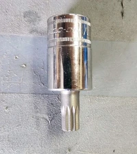 Snap-on Tools NEW 1/2" Drive STUBBY Metric 10mm TRIPLE SQUARE Socket STSM10SE