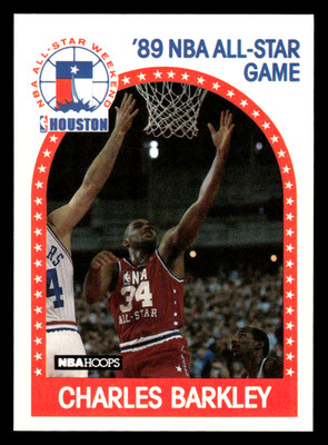 -CS- 1989-90 NBA Hoops - #96 Charles Barkley (I) *Free Shipping* 